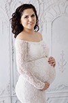 Schwanger Kleid Spitze
